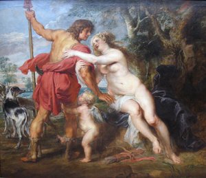 Venus y Adonis de Peter Paul Rubens